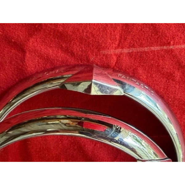 2 cercles de phare additionnel Marchal original Peugeot Renault Delahaye
