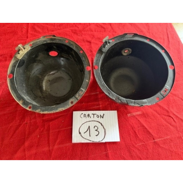2 cuvelages centraux originaux Cibie Renault 8 Gordini