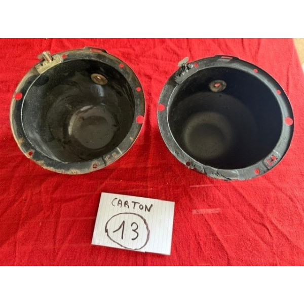 2 cuvelages centraux originaux Cibie Renault 8 Gordini
