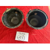 2 cuvelages centraux originaux Cibie Renault 8 Gordini