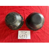 2 cuvelages centraux originaux Cibie Renault 8 Gordini