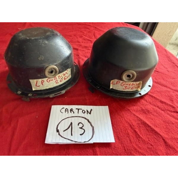 2 cuvelages centraux originaux Cibie Renault 8 Gordini