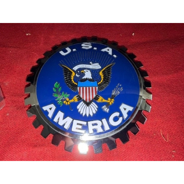 Badge de rally véhicule ancien Chevrolet Ford Mercury Cadillac