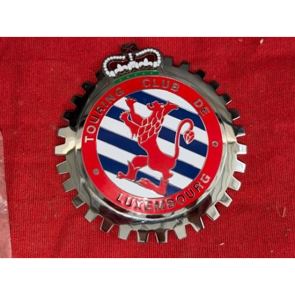Badge de rally véhicule ancien Touring Club du Luxembourg