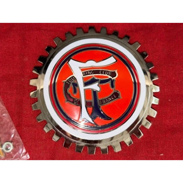 Badge de rally véhicule ancien Touring Club de France