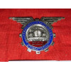 Badge de rally véhicule ancien Syndicale cochers et chauffeurs région parisienne