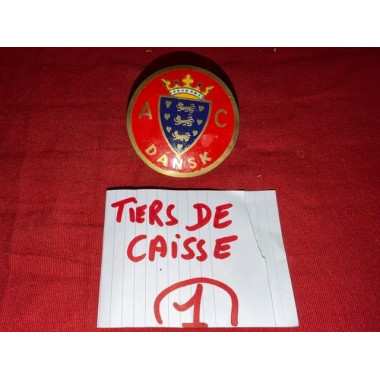 Badge de rally véhicule ancien Automobile Club Dansk