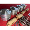 4 pistons neuf Bretille Alpine A110 1296 R8 Gordini complet avec axe et segments