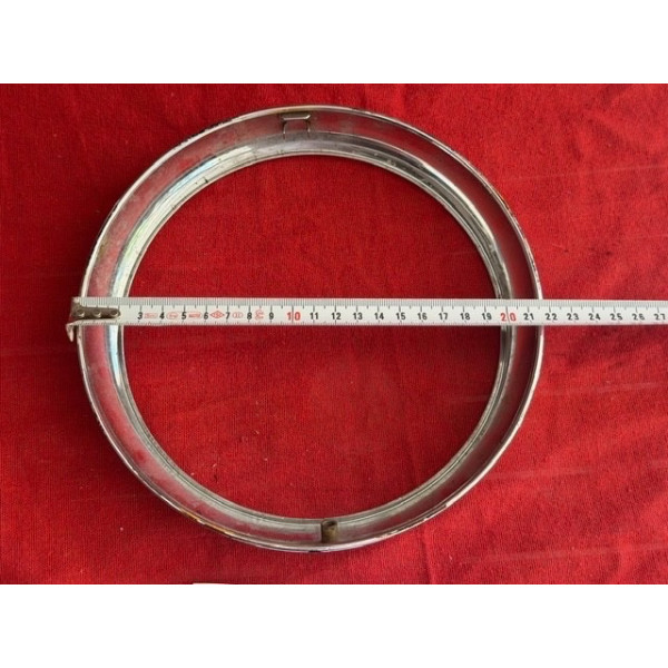 1 cerclage chrome origine Cibie Super Oscar Alpine Gordini Simca Rally Citroën
