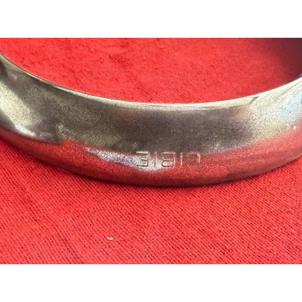2 cerclages chrome Cibie original Renault 4CV Estafette