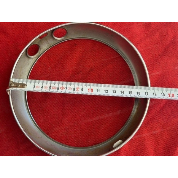 2 cerclages chrome Cibie original Renault 4CV Estafette