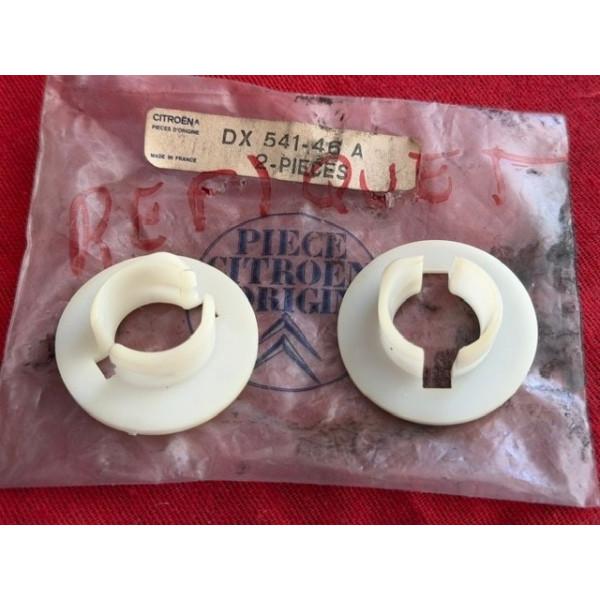 2 bagues de barre phares dynamiques neuf original Citroën DS 1968 à 1975