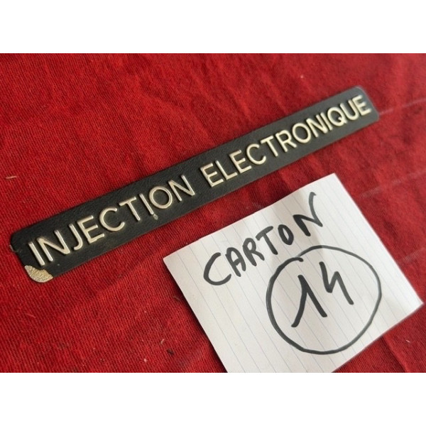Sigle injection électronique original Citroën SM Maserati