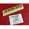 Sigle de malle arrière Citroën DS 21 injection électronique original