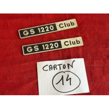 2 sigles aile AV Citroën GS 1220 Club original
