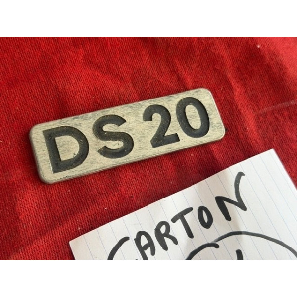 Sigle original de malle arrière Citroën DS Break 20