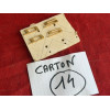 2 sigles original de custode latérale Citroën DS Pallas 1ère génération