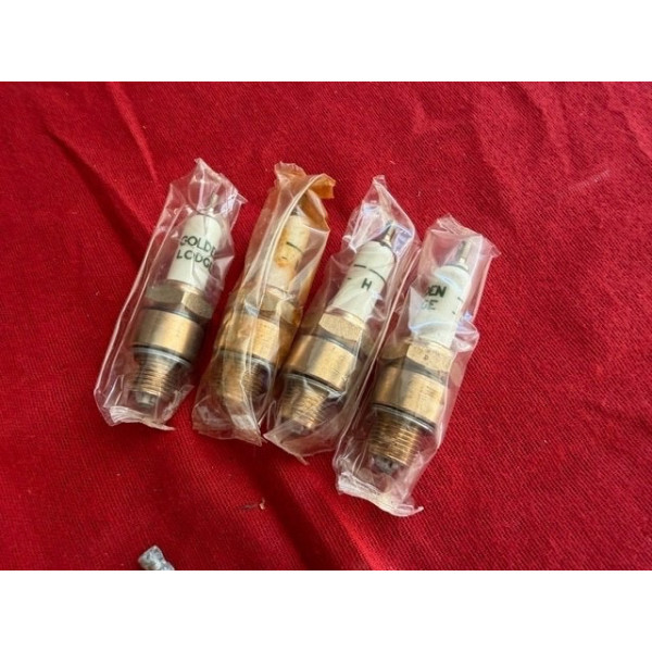 4 bougies neuves Lodge Gold H Citroën DS VW T1 T2 T3 T4 Ford Taunus