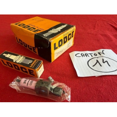 Lot de 12 bougies neuves Lodge 3HLNY Citroën SM Maserati Lamborghini BMW Ford RS