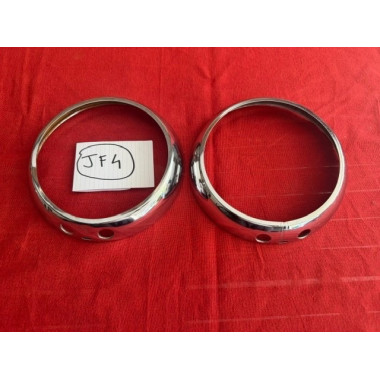 2 cerclages phare Cibie original Austin Mini Classic max 1997