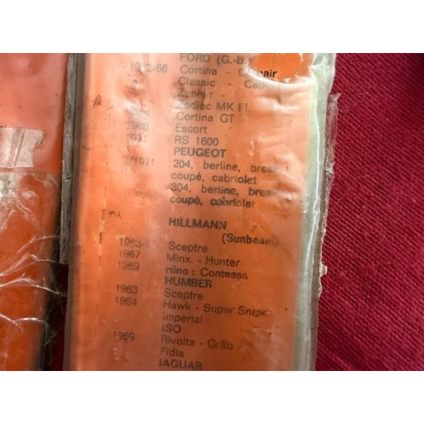 2 essuie glace neuf PJ Renault 16 Jaguar Triumph Peugeot Lancia Morris Ford RS