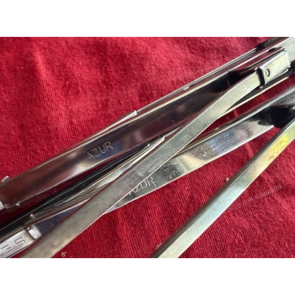 2 bras SEV + essuie glace NF SEV Marchal Azur 33cm Peugeot 404 cabriolet coupé