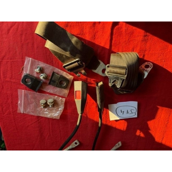 Jeu de ceintures de sécurité accessoire origine Citroën ID DS 19 ou 21 1960 à 69