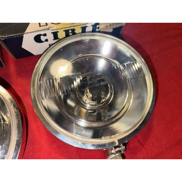 2 phares Cibie 45 LP blanc accessoire extra plat Renault Gordini Alpine A110