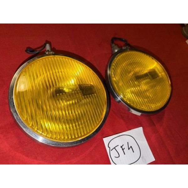 2 phares Cibie 45 LP jaune accessoire extra plat Renault Gordini Alpine A110