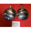 2 phares Cibie 45 LP jaune accessoire extra plat jupe AV Citroën DS