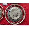 4 enjoliveurs Robergel 380mm 15" Renault Dauphine 4CV Floride Peugeot Citroën DS