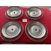 4 enjoliveurs Robergel 380mm 15" Renault Dauphine 4CV Floride Peugeot Citroën DS