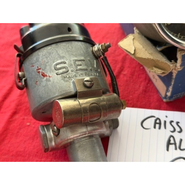 Allumeur neuf SEV prise compte tours + Jaeger 60mm Peugeot 203 coupé Simca sport
