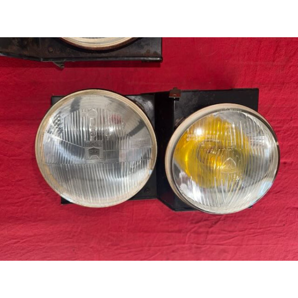 4 phares Marchal original H4 + H1 Citroën CX Morette ou DS 20 21 ou 23 A110