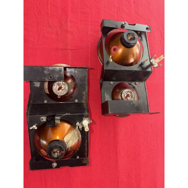 4 phares Marchal original H4 + H1 Citroën CX Morette ou DS 20 21 ou 23 A110