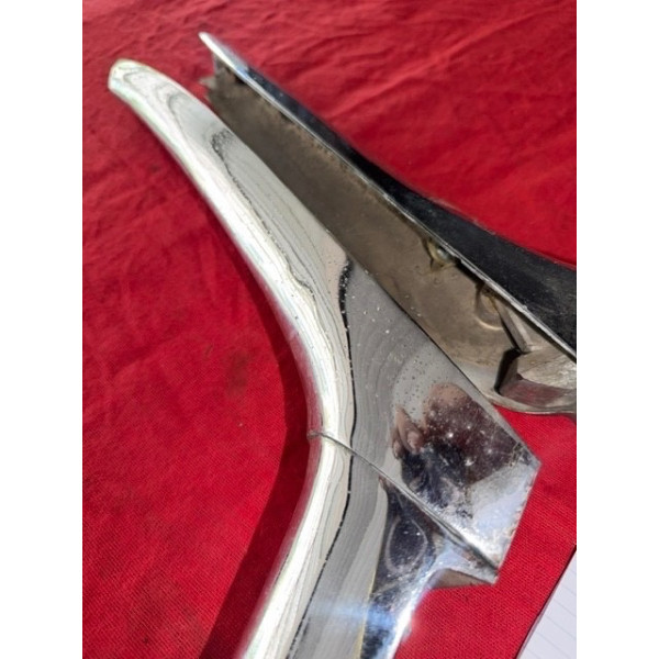 2 compas chrome coffre arrière original Citroën DS Pallas 1965 à 1975