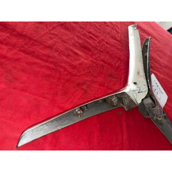 2 compas chrome coffre arrière original Citroën DS Pallas 1965 à 1975