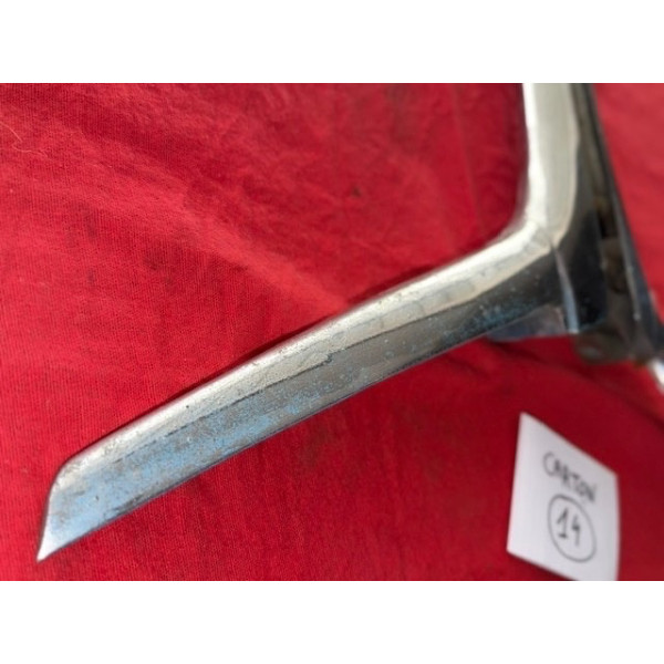 2 compas chrome coffre arrière original Citroën DS Pallas 1965 à 1975