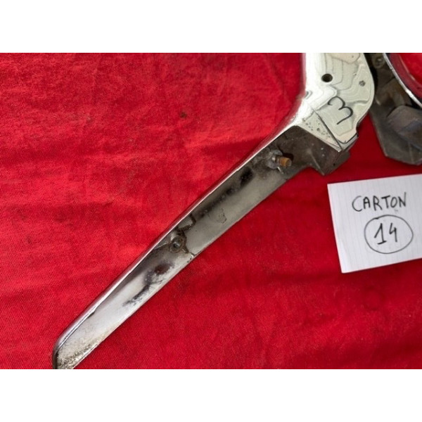2 compas chrome coffre arrière original Citroën DS Pallas 1965 à 1975