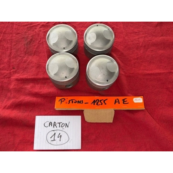 4 pistons 1255 original Renault 8 Gordini Alpine A110 1300 G