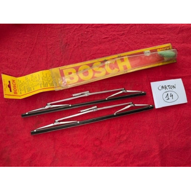2 essuie glace Bosch chrome neuf original 330mm Alfa Romeo Fiat Peugeot 204 304
