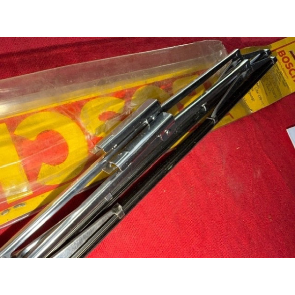2 essuie glace Bosch chrome neuf original 330mm Alfa Romeo Fiat Peugeot 204 304