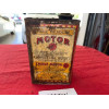 Bidon ancien Valvoline Motor ancien format années 20 Henry Hamelle Automobilia