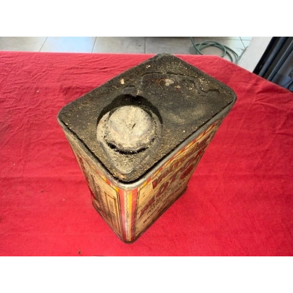 Bidon ancien Valvoline Motor ancien format années 20 Henry Hamelle Automobilia