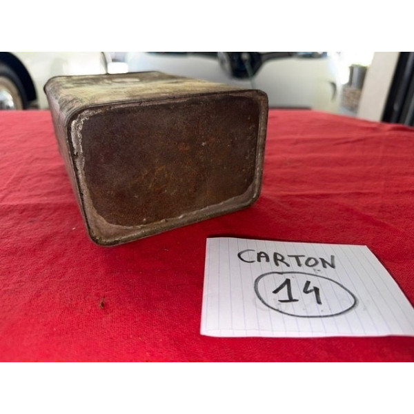 Bidon ancien Valvoline Motor ancien format années 20 Henry Hamelle Automobilia