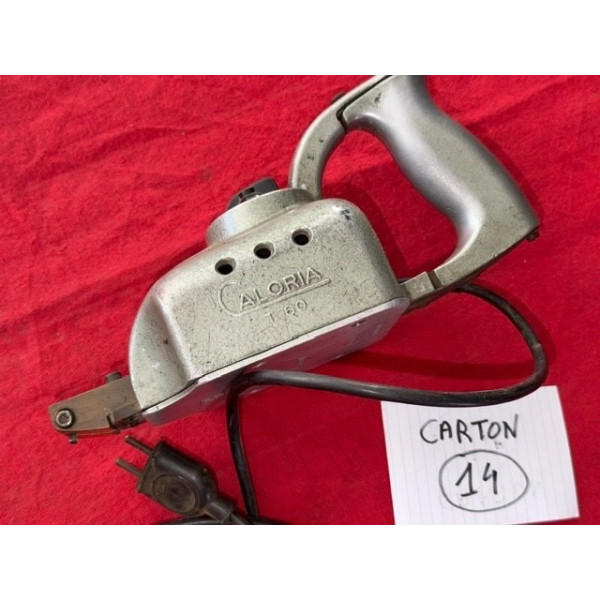 Retailleuse pneus poids lourd Caloria vintage avec lames Citroën U23 Peugeot D4