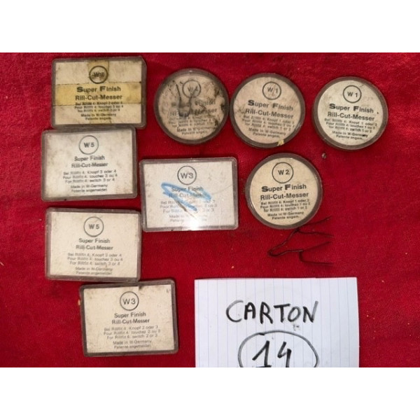 Retailleuse pneus poids lourd Caloria vintage avec lames Citroën U23 Peugeot D4