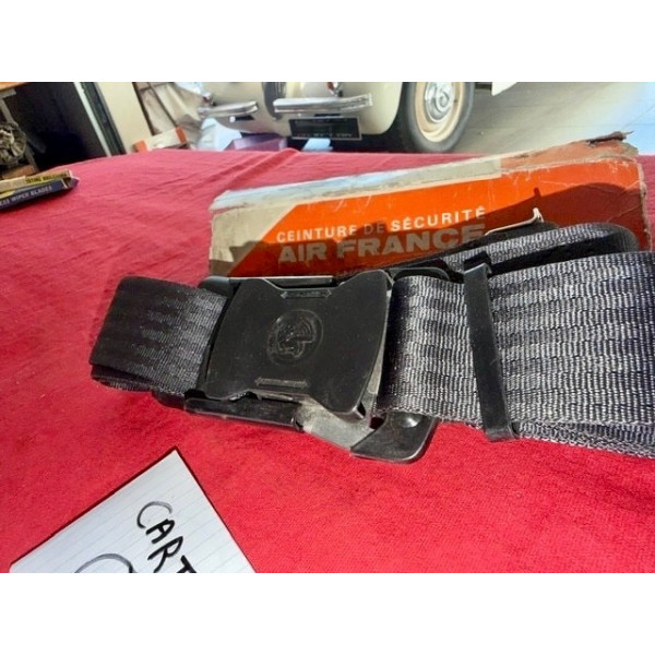 Ceinture de sécurité 3 points accessoire Air France neuf origine Citroën ID DS