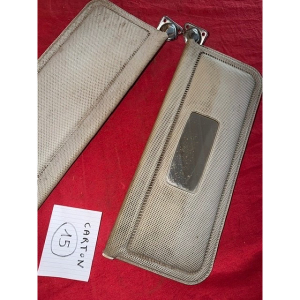 2 pare soleil original Citroën DS 19 1962 à 1966