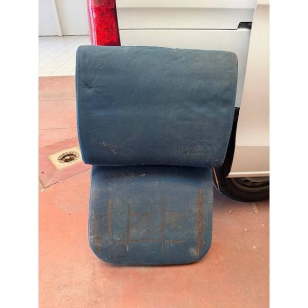 Siège conducteur AV tissu bleu Citroën ID DS 19 ou 21 1960 à 68